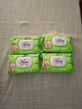 Salviettine Nice Baby Aloe Vera - 4 confezioni
