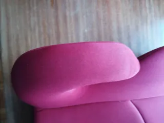 Silla de coche para bebé rosa