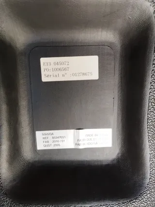 Silla de coche para bebé rosa