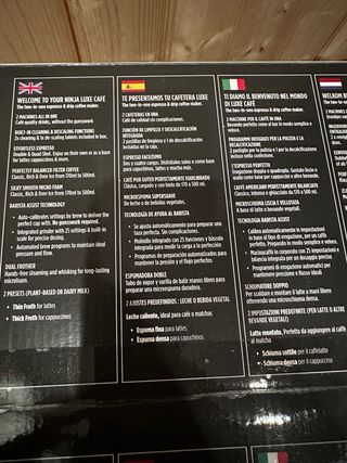 Cafetera Ninja Luxe Café - Nueva