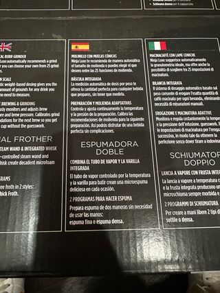 Cafetera Ninja Luxe Café - Nueva