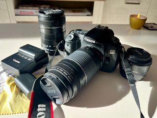 Kit Cámara Canon EOS 60D + 3 Lentes