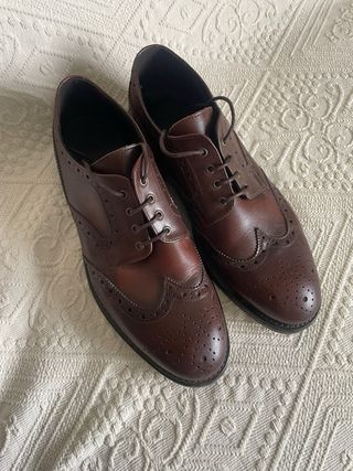 Zapatos de vestir hombre marrones Mango
