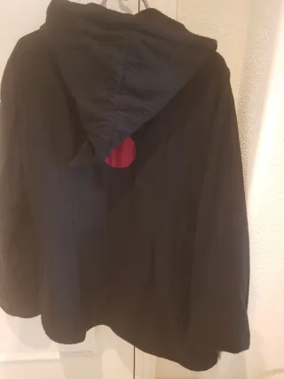 Chaqueta mujer negra y roja