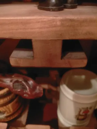 Botellero Madera Pino Macizo Cera