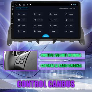 PANTALLA GPS MERCEDES BENZ CLASE C W204 2006-2010
