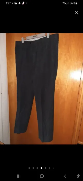 Lote 10 Pantalones Pinzas Caballero