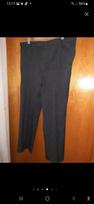 Lote 10 Pantalones Pinzas Caballero