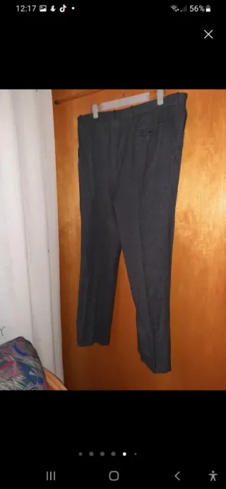 Lote 10 Pantalones Pinzas Caballero