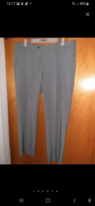 Lote 10 Pantalones Pinzas Caballero