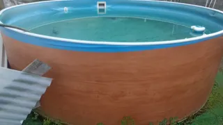 Piscina sin el linex 1 metro altura 3m ancho