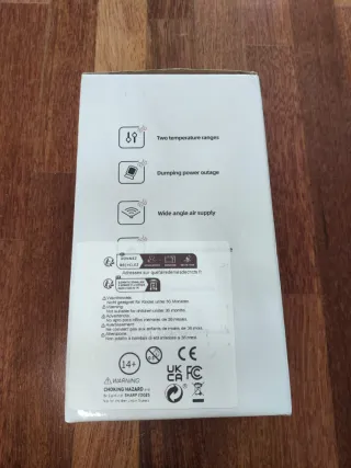 Riscaldatore portatile da scrivania