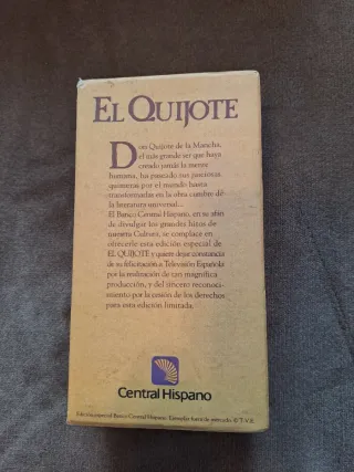 Scatola VHS Don Chisciotte