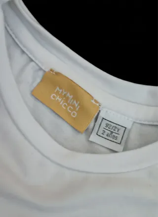 2 Camisas My Mini Chicco menina 2 anos