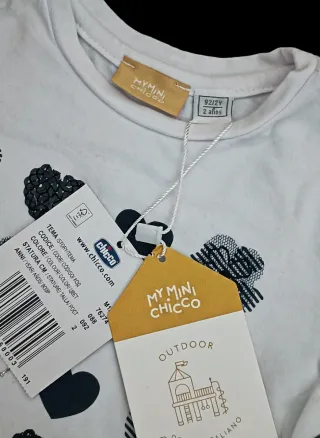 2 Camisas My Mini Chicco menina 2 anos