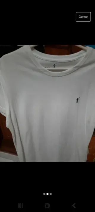 Camiseta Polo Club Blanca