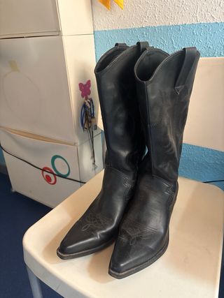 Botas cowboy negras