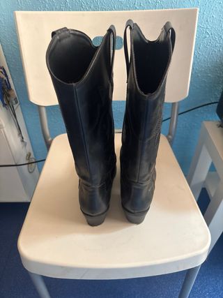 Botas cowboy negras