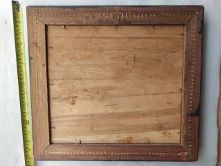 Dipinto antico con cornice
