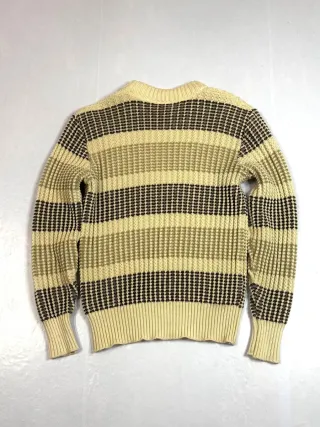 Maglione lana vergine vintage uomo tg L