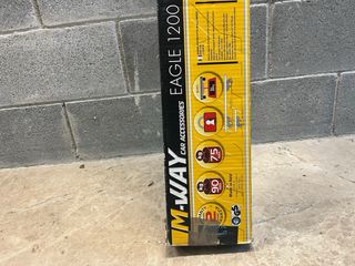 Juego de barras de techo coche aluminio 120cm