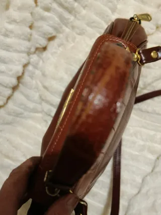 Borsa Matras Pelle Marrone