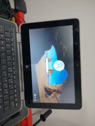 Portátil HP tablet/Gris