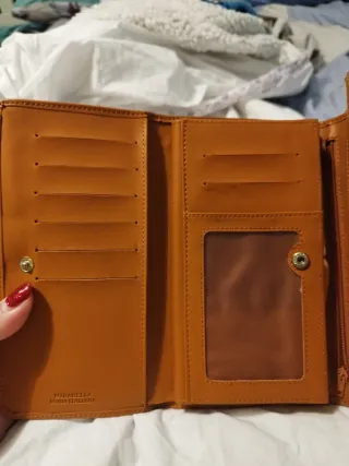 Portafoglio donna stampa mappa