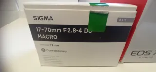 Canon EOS 70D + Sigma 17-70mm