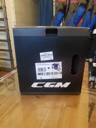 Casco Integral CGM Kad Race Azul/Rojo