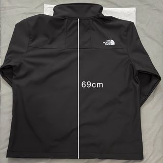 Chaqueta Parka North Face Softshell Talla XL