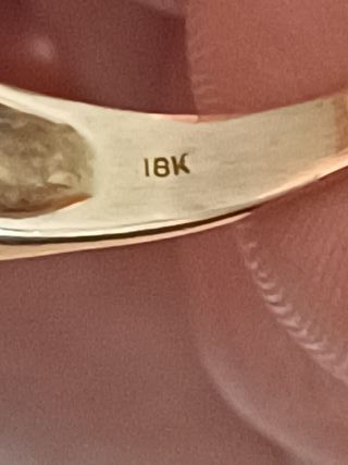 Anillo Oro Zafiro Negro y Diamantes