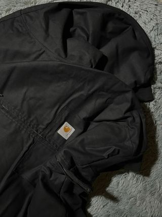 Chaqueta Carhartt Negra Capucha Vintage WIP 90’s