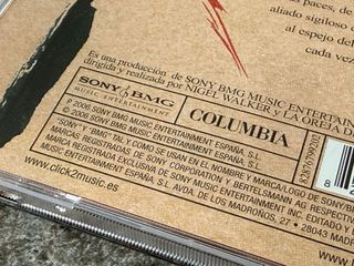 FIRMADO CD La Oreja de Van Gogh Guapa