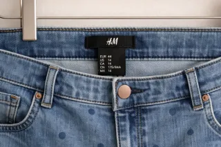 Vaqueros H&M Topitos Talla 44