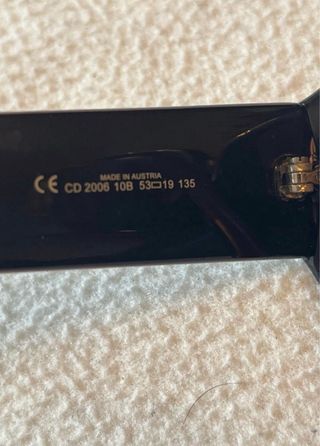 Gafas de sol Christian Dior Edición Limitada