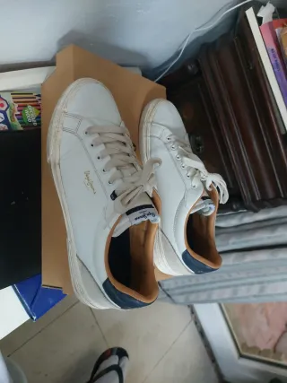 Zapatillas Pepe Jeans Blancas Talla 42