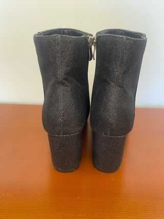 Botines negros brillantes OLIVIA & KATE