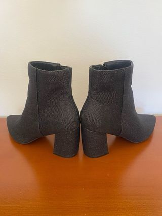 Botines negros brillantes OLIVIA & KATE