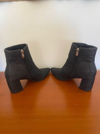 Botines negros brillantes OLIVIA & KATE