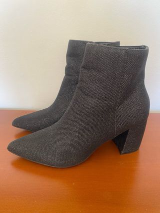 Botines negros brillantes OLIVIA & KATE