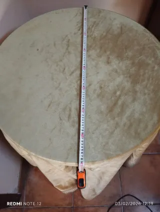 Mesa de camilla redonda madera