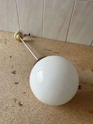 Lámpara colgante retro estilo Bauhaus