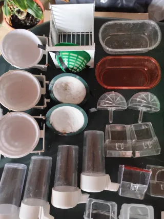 Accesorios para canarios y pájaros