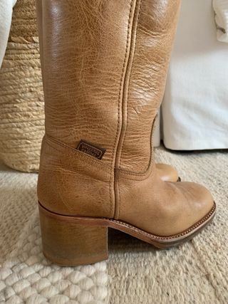 Botas de piel camperas