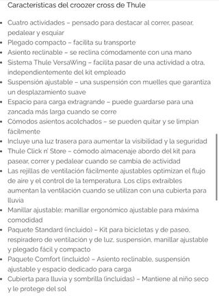 Remolque Thule Chariot Cross 1 G3