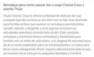 Remolque Thule Chariot Cross 1 G3