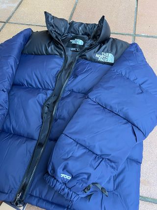 The North Face Chaqueta Azul y Negra