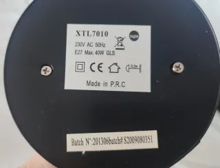 2 Lampade da tavolo flessibili nere