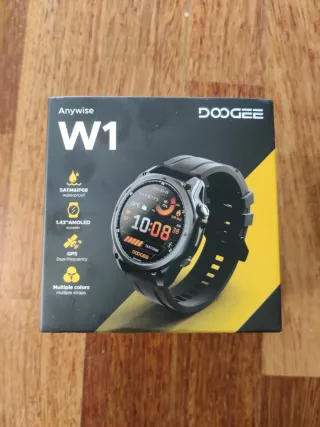Smartwatch Doogee W1 GPS Grigio